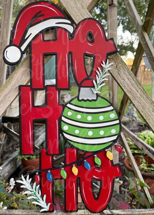 Ho Ho Ho Sign
