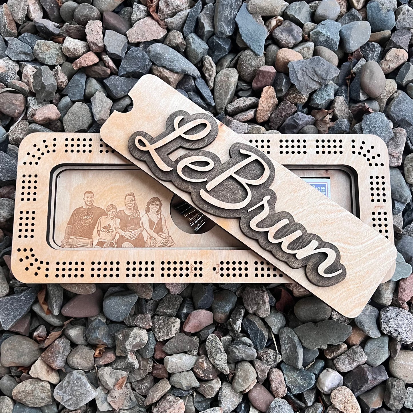 Personalized Cribbage Board
