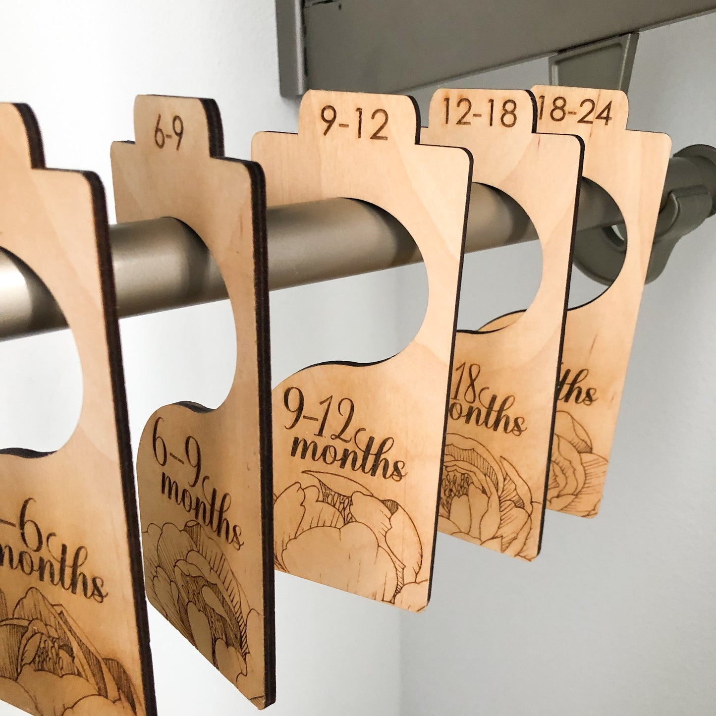 Baby Closet Dividers - Floral