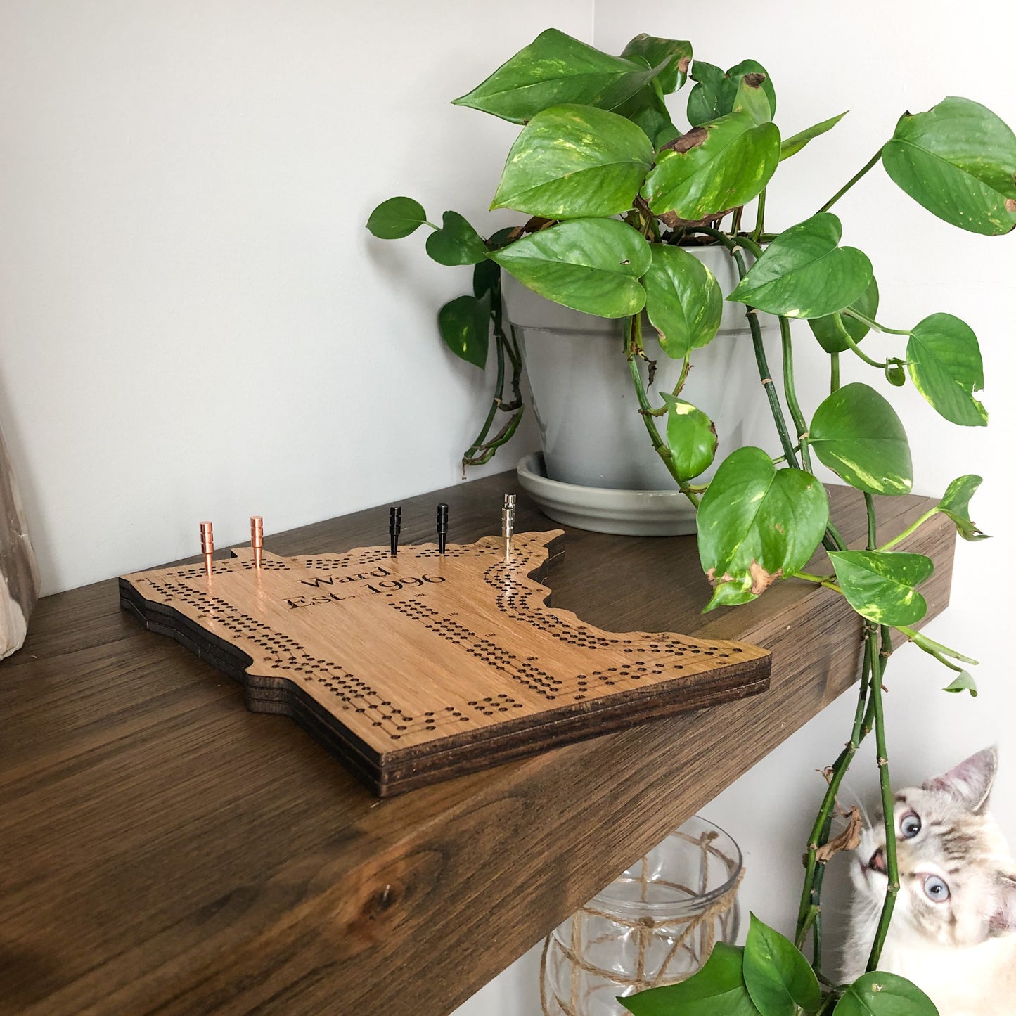 Minnesota Cribbage Board
