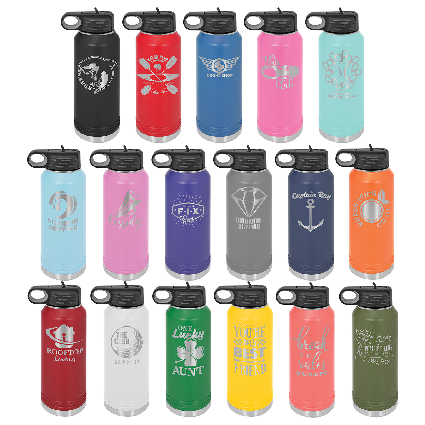 32 oz. Polar Camel Water Bottle