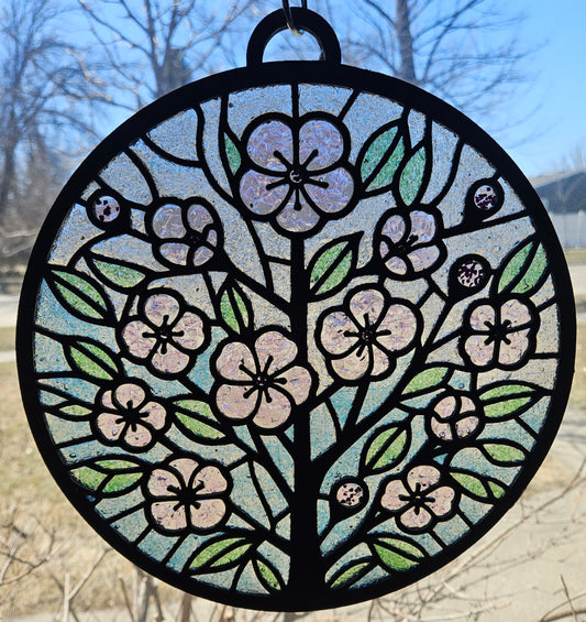 Cherry Blossom Crushed Glass