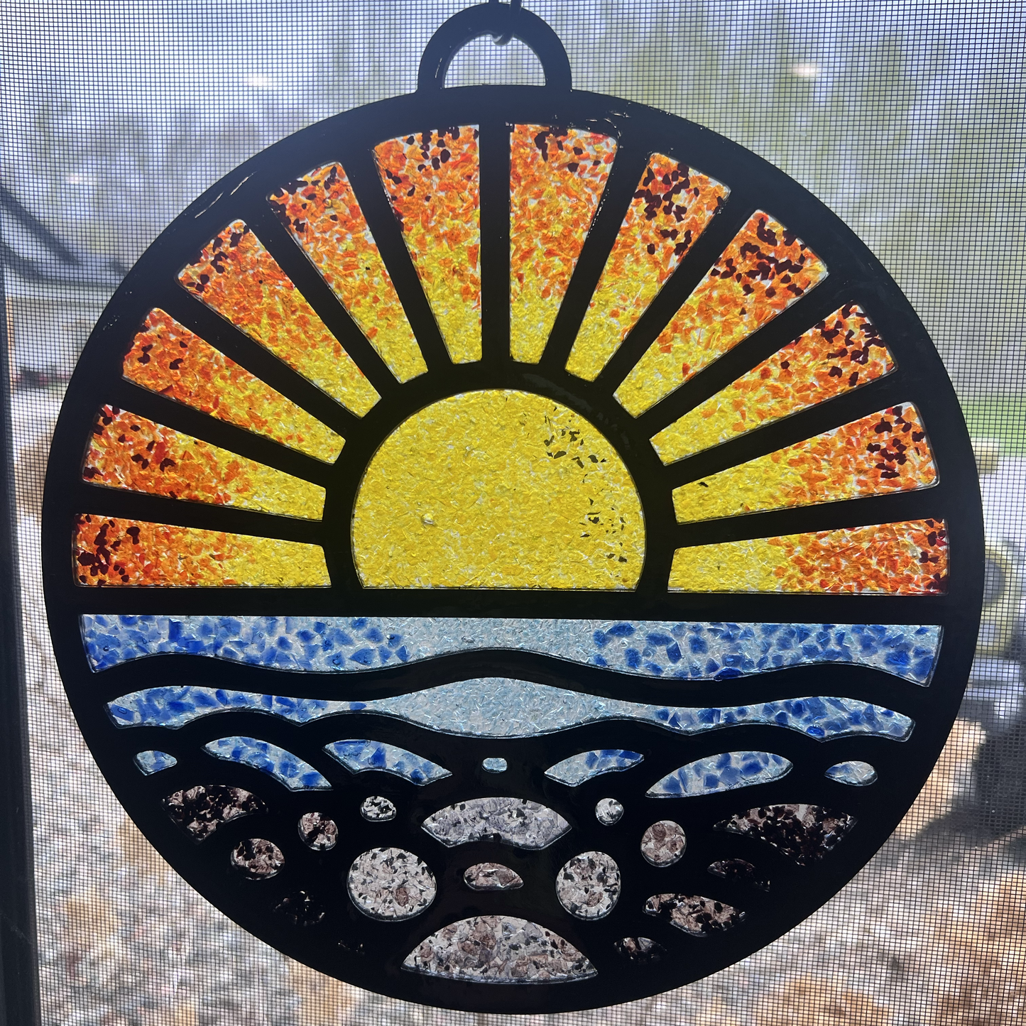 Pebble Beach Crushed Glass