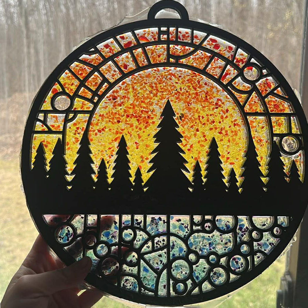 Pines Crushed Glass