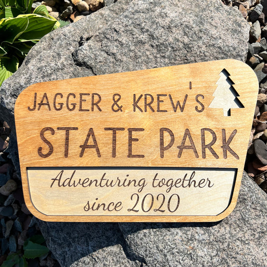 State Park Sign