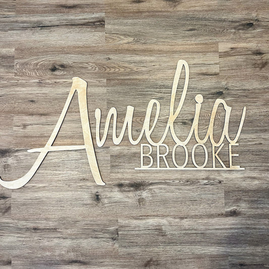Custom Name Cutout