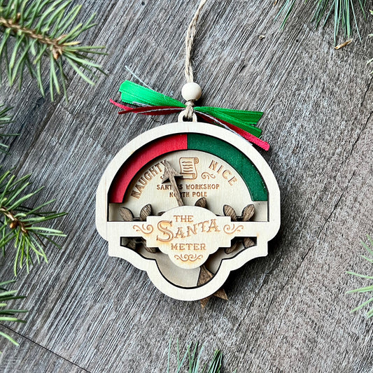 Santa Meter Ornament