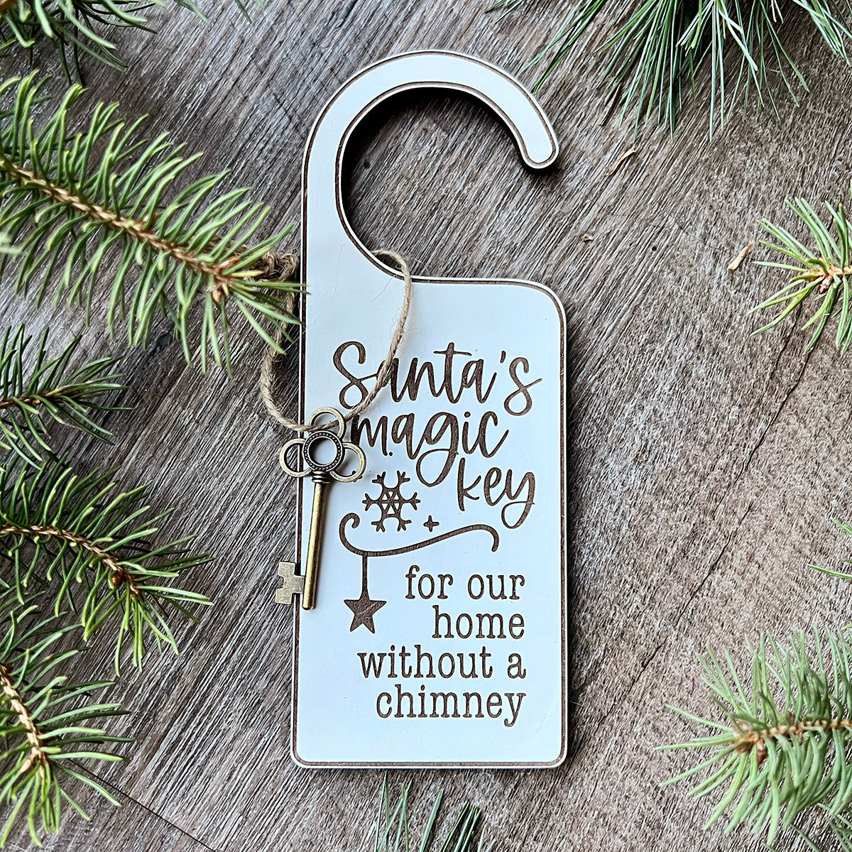 Santa's Magic Key Door Hanger